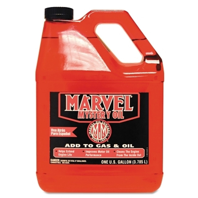 Turtle Wax® Inc. Marvel Mystery Oil® Marvel® Mystery Oil Gas and Oil Additive, 1 gal, Plastic Bottle