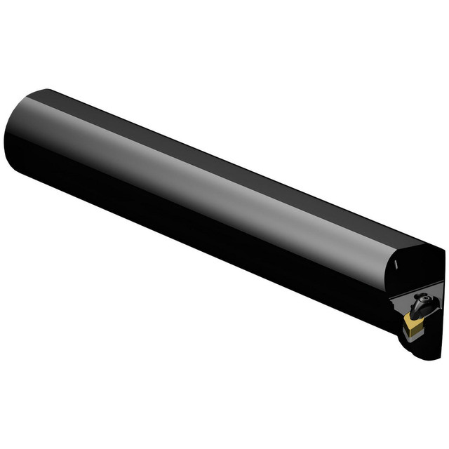 Sandvik Coromant 5722767 Indexable Boring Bar: A40V-DDUNL4, 3.248" Min Bore Dia, Left Hand Cut, 2" Shank Dia, -3 ° Lead Angle, Steel