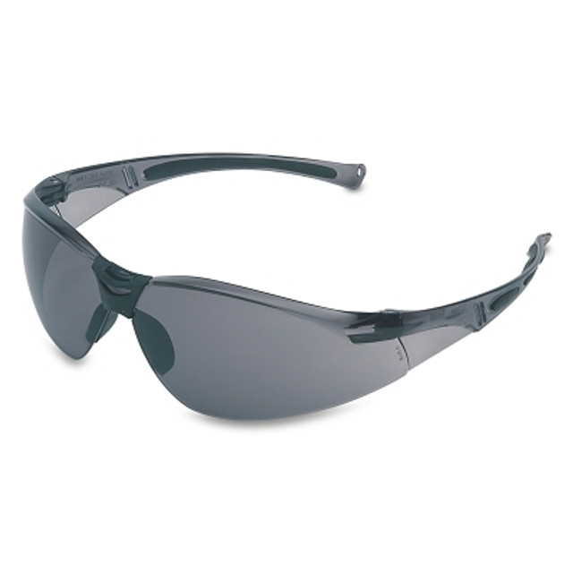 Honeywell Honeywell Uvex® A800 Series Eyewear, Gray Lens, Polycarbonate, Hard Coat, Gray Frame Honeywell Honeywell Uvex® A800 Series Eyewear, Gray Lens, Polycarbonate, Hard Coat, Gray Frame