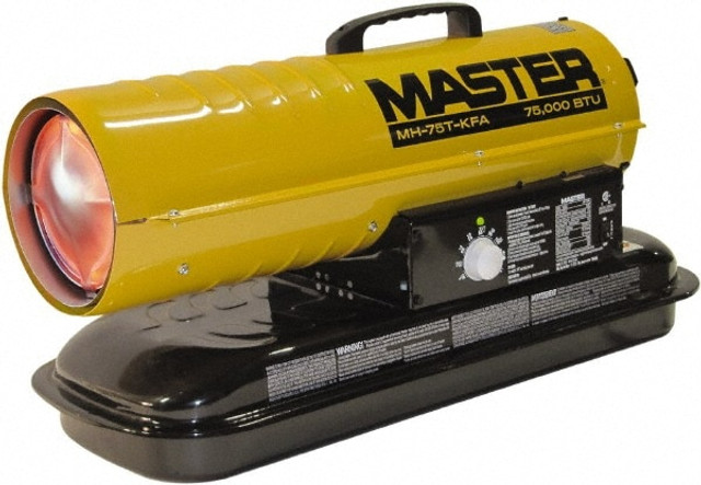 Master MH-75T-KFA 75,000 BTU Kerosene/Diesel/Fuel Oil Forced Air Heater