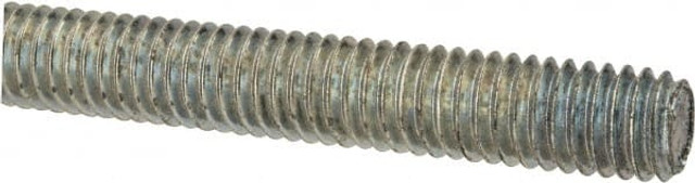 MSC 03092 Threaded Rod: 3/8-16, 2' Long, Low Carbon Steel