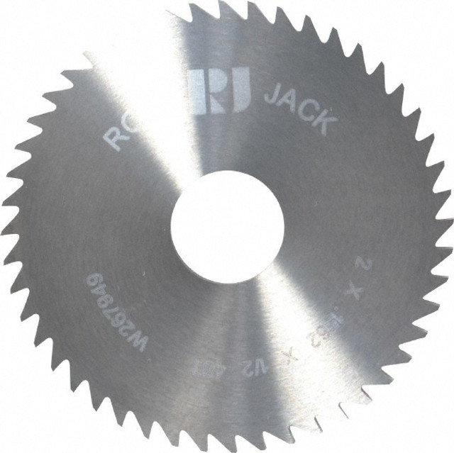 RobbJack C20-1562-16-48 Slitting & Slotting Saw: 2" Dia, 0.1562" Thick, 48 Teeth, Solid Carbide