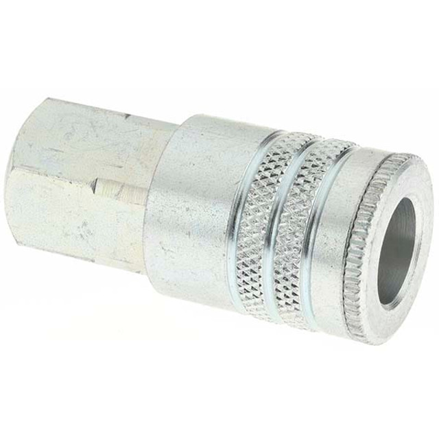 Parker 25-787 3/8-18 Female NPTF Industrial Pneumatic Hose Coupler