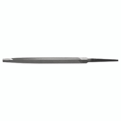 Apex Tool Group Crescent/Nicholson® Taper File, 8 in, Slim, Single Cut, without Handle