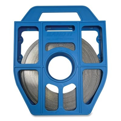 Band-It® Tote, Plastic, Includes 1/2 in W x 0.030 in Thick x 100 ft, Stainless Steel 201 Band Roll