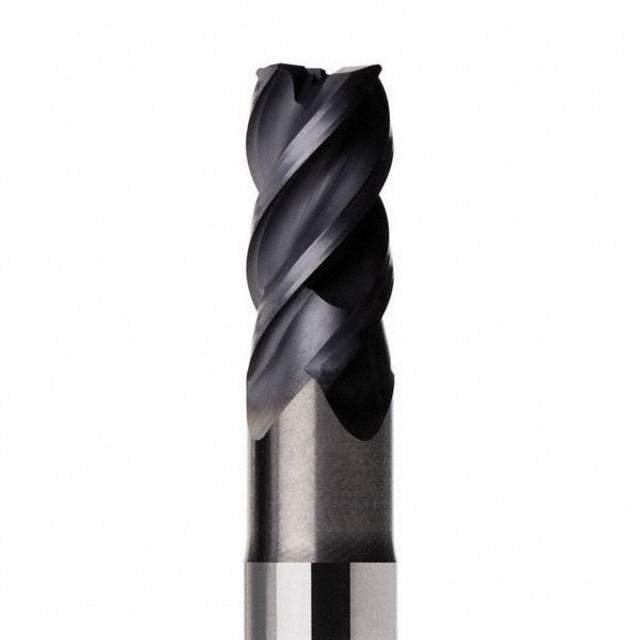 Seco 02760848 Corner Radius End Mill: 12 mm Dia, 24 mm LOC, 0.4 mm Radius, 4 Flutes, Solid Carbide