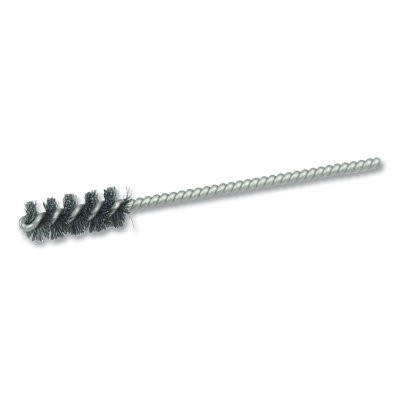 Weiler® Round Power Tube Brush, 3/8 in dia, 0.004 in Thick, 3-1/2 in Length