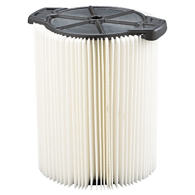 Ridge Tool Company Ridgid® Wet/Dry Vacuum Dust Filter, Used with Ridgid® Wet/Dry Vacs 5 gal and Larger