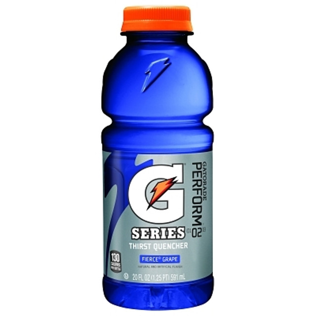 Gatorade® 20 oz Wide Mouth Bottle, Fierce Grape Gatorade® 20 oz Wide Mouth Bottle, Fierce Grape
