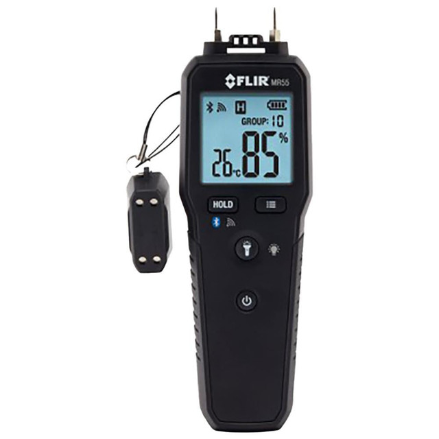 FLIR MR55 Moisture Meters & Analyzers; Product Type: Moisture Meter ; Accuracy: 12% ; Heat Source: None ; Minimum Operating Temperature: 320F ; Maximum Operating Temperature: 1400F ; Maximum Relative Humidity: 85