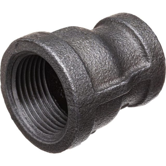 USA Industrials ZUSA-PF-19973 Black Pipe Fittings; Fitting Type: Reducing Coupling ; Fitting Size: 3" x 1" ; End Connections: NPT ; Material: Iron ; Classification: 150 ; Fitting Shape: Straight