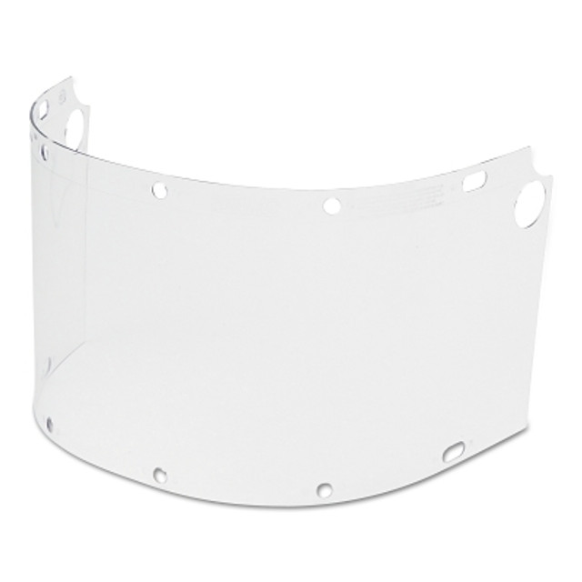 Honeywell Honeywell Fibre-Metal® Faceshield Windows for Dual Crown Series, FM400/FM500, Clear, 16.5 in L X 8 in H