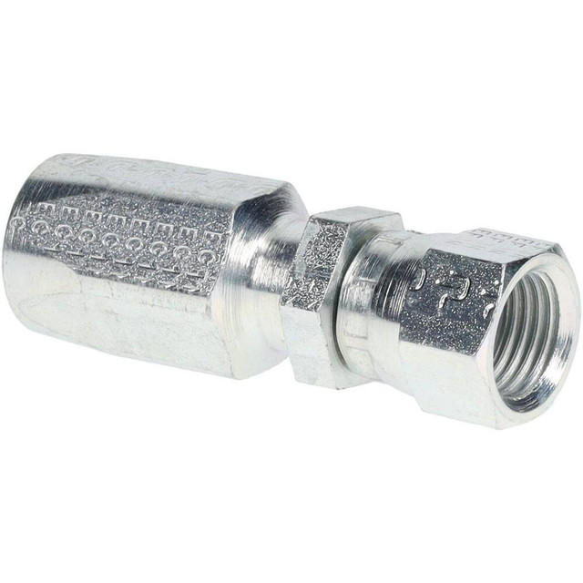 Parker 20620-5-5 Hydraulic Hose Female JIC 37 &deg; Swivel Fitting: 0.25" ID, 5 mm, 1/2-20