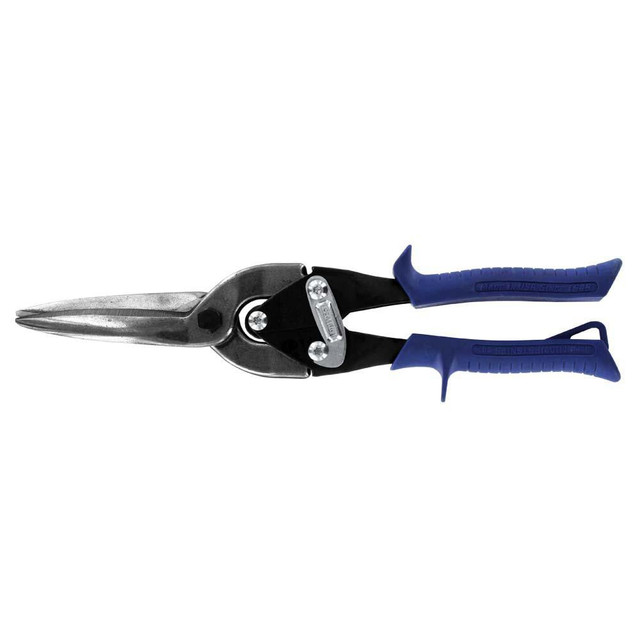 Midwest Snips MWT-6716A Aviation Snips: 12" OAL, 3" LOC, Molybdenum Alloy Steel Blades