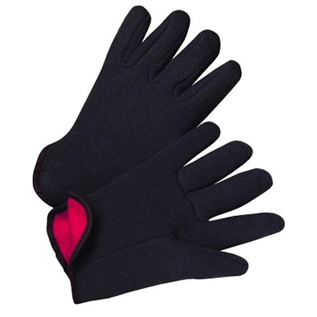 ORS Nasco Anchor Brand Heavy Weight Cottton Jersey Gloves with Red Jersey Liner, Large, Brown