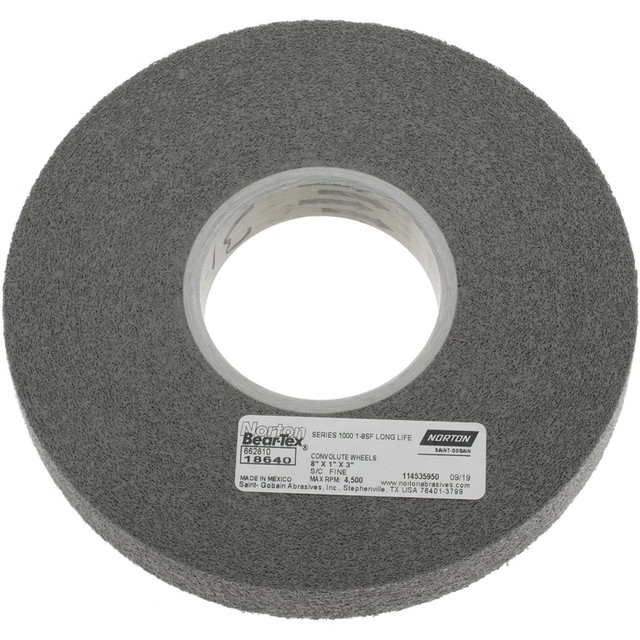 Norton 66261018640 Deburring Wheel:  Density 8, Silicon Carbide