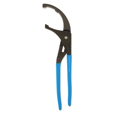 Channellock® Oil Filter/PVC Pliers, Curved Jaw, 15.5 in OAL