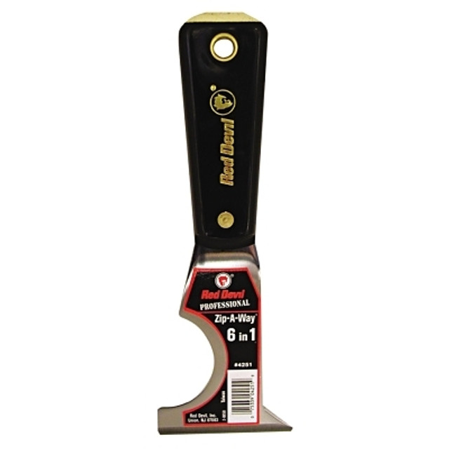 Red Devil Painter's 6-in-1 Tool,  2-1/2 in Wide, Stiff Blade