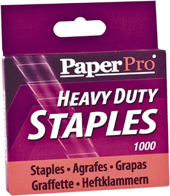 PaperPro ACI1913 Pack of (1,000), 1/2" Leg Length, Steel Staples \x97 Cartridge