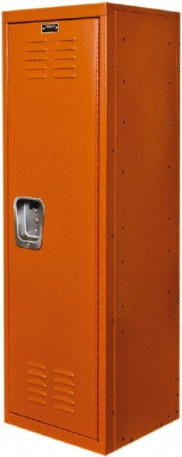 Hallowell HKL151548-1HP 1-Wide Locker: 15" Wide, 48" High, Padlock