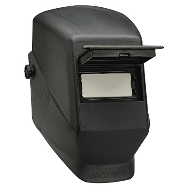 SureWerx® Jackson Safety WH10 HSL 2 Passive Welding Helmet, SH10, Black, Fixed Front, 2 in x 4-1/4 in SureWerx® Jackson Safety WH10 HSL 2 Passive Welding Helmet, SH10, Black, Fixed Front, 2 in x 4-1/4 in