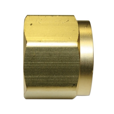 Western Enterprises Regulator Inlet Nut, Oxygen, Brass, CGA-540