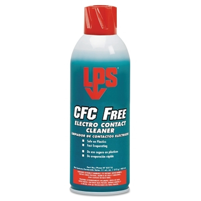 ITW Pro Brands LPS® CFC Free Electro Contact Cleaner, 11 oz, Aerosol Can, Solvent Scent ITW Pro Brands LPS® CFC Free Electro Contact Cleaner, 11 oz, Aerosol Can, Solvent Scent