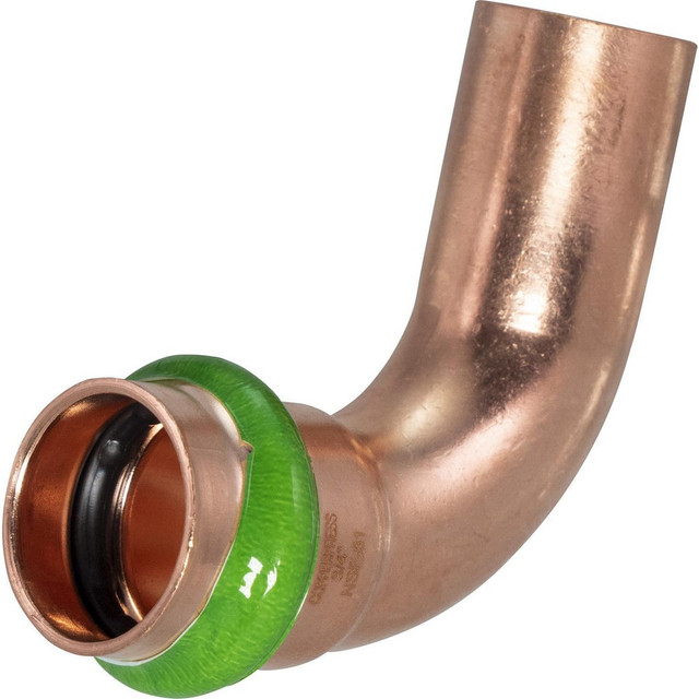 Merit Brass MB11380 Copper Pipe Fittings; Fitting Type: 90 Degree Street Elbow ; Fitting Size: 1-1/4 ; Style: Press Fitting ; Connection Type: Push to Connect ; Material: Copper ; End Connection: Press