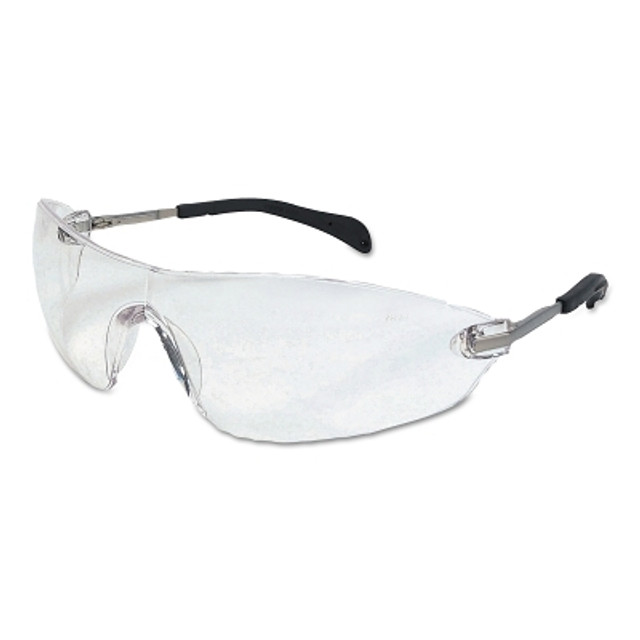 MCR Safety Blackjack Elite Protective Eyewear, Clear Lens, Duramass HC, Clear Frame MCR Safety Blackjack Elite Protective Eyewear, Clear Lens, Duramass HC, Clear Frame