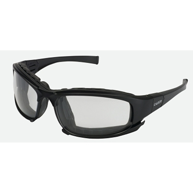 Ansell KleenGuard™ Calico™ Safety Glasses, Clear Lens, Polycarb Anti-Scratch Anti-Fog, Black Frame