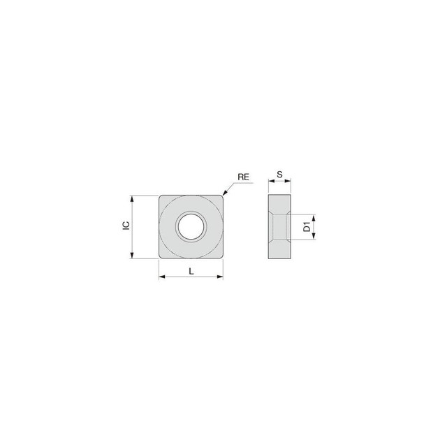 Tungaloy 6806639 Turning Insert: SNMG321 TH10, Solid Carbide