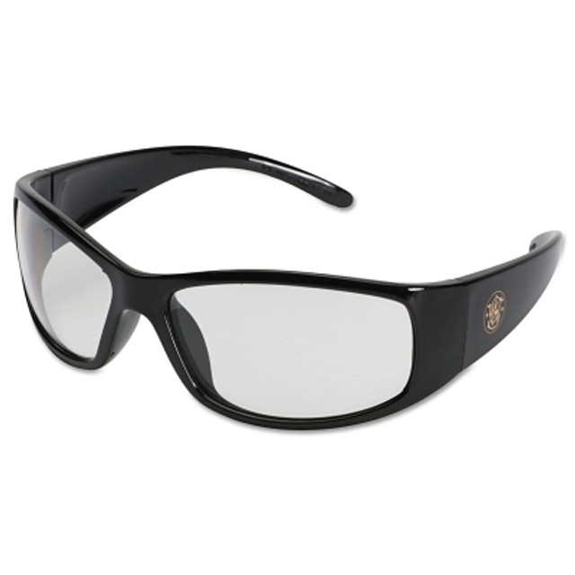 Kimberly-Clark Professional Smith & Wesson® Elite™ Safety Glasses, Clear Polycarbonate Lens, Anti-Fog, Black, Nylon Kimberly-Clark Professional Smith & Wesson® Elite™ Safety Glasses, Clear Polycarbonate Lens, Anti-Fog, Black, Nylon