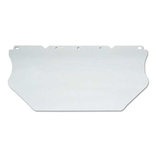 MSA V-Gard Visors, UV, Clear, Contoured