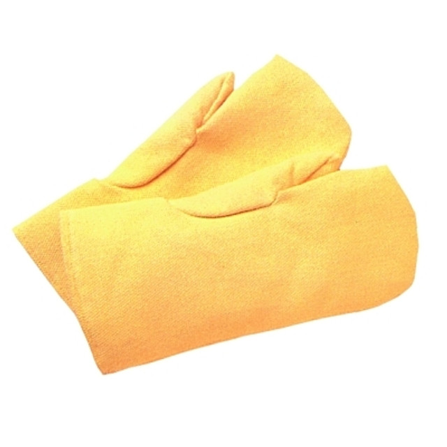 ORS Nasco Anchor Brand High Heat Wool-Lined Kevlar® Mittens, Yellow, Large