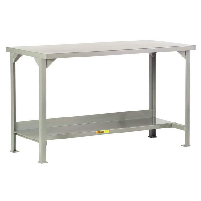 Little Giant. WST1-3060-36 Stationary Workbench: Powder Coated Gray