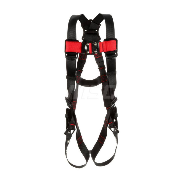 DBI-SALA 7100184590 Fall Protection Harnesses: 420 Lb, Vest Style, Size Medium & Large, For General Industry, Polyester, Back