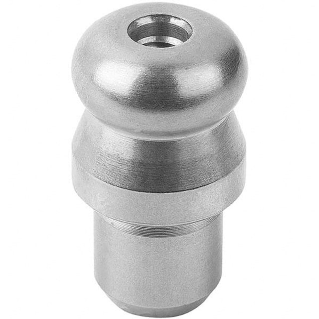 KIPP K0351.510 10mm Nose Diam, 7.5mm Nose Length, Ball Straight Locating Pin