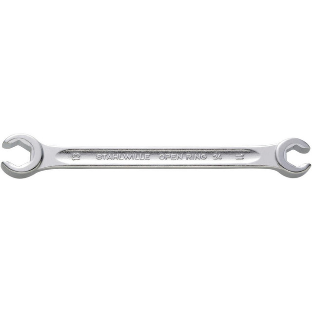 Stahlwille 41083032 Flare Nut Wrenches; Wrench Type: Open End ; Wrench Size: 30mm; 32 mm ; Double/Single End: Double ; Opening Type: 12-Point Flare Nut ; Material: Steel ; Finish: Chrome-Plated