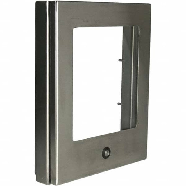 Wiegmann WADW131602SS Electrical Enclosure Hinged Window Kit: Stainless Steel, Use with Enclosures