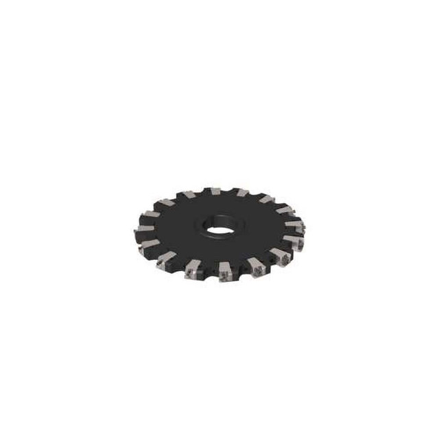 Seco 02993896 Indexable Slotting Cutter: 0.437" Cutting Width, 10" Cutter Dia, Arbor Hole Connection, 3.42" Max Depth of Cut, 2" Hole