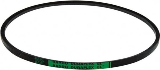 Bando 5L520 V-Belt: Section 5L, 52" Outside Length, 21/32" Belt Width