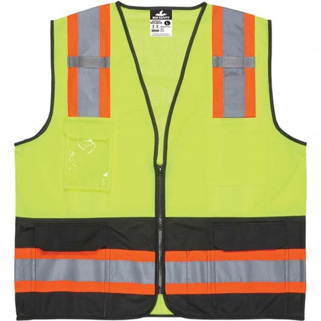 MCR Safety WCCL2MLSZL High Visibility Vest: Large