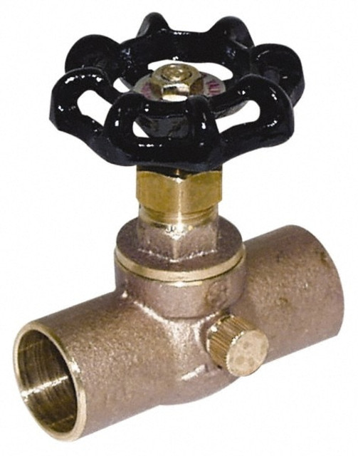 Legend Valve 107-123NL 1/2" Pipe, 125 psi WOG Rating, Lead Free Brass Stop & Waste Valve