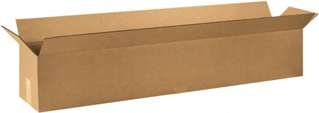 Made in USA 4888 Corrugated Shipping Box: 48" Long, 8" Wide, 8" High