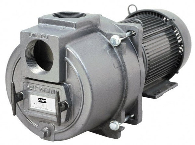 American Machine & Tool 394H-999-95 230 Volt, 31 Amp, 1 Phase, 7-1/2 HP, Self Priming Sewage Trash Pump