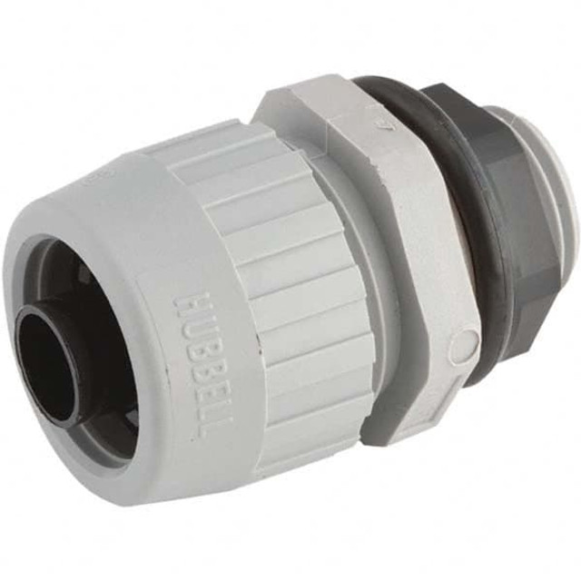 Hubbell-Raco 4721 Conduit Connector: For Liquid-Tight, 3/8" Trade Size