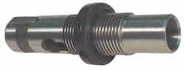 Scully Jones 18591 Adjustable Spindle Extension Assemblies; Shank Thread Size: 1-3/8 - 12 ; Morse Taper Size: 2MT ; Extension Length (Decimal Inch): 4.0000 ; Shank Length (Decimal Inch): 4.6200 ; Flange Thickness (Decimal Inch): 0.5000
