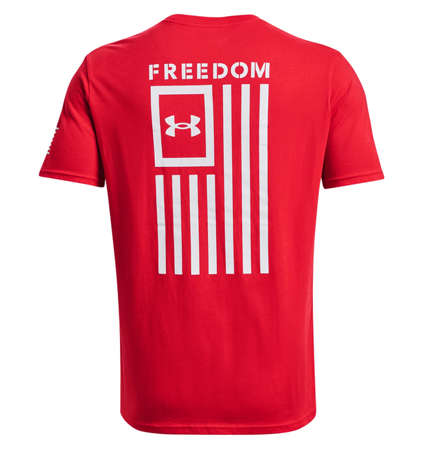 Under Armour 1370810-600-SM UA Freedom Flag T-Shirt