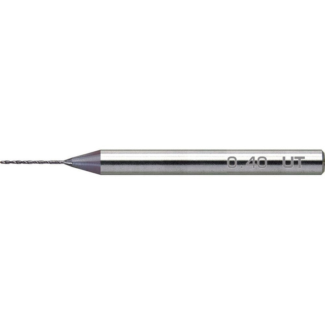 US Union Tool 1370225 Micro Drill Bit: 2.25 mm Dia, 150 ° Point, Solid Carbide