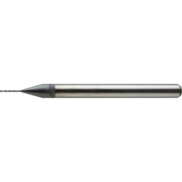 US Union Tool 1373200 Micro Drill Bit: 2 mm Dia, 130 ° Point, Solid Carbide